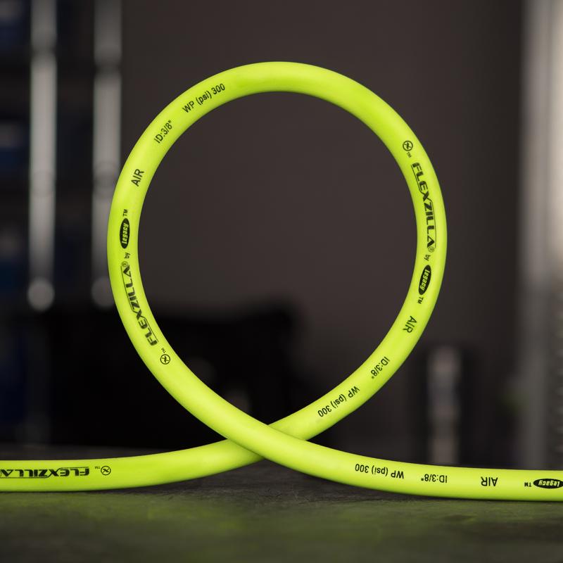 Legacy Flexzilla Pro 25 ft. L X 1/4 in. D Hybrid Polymer Air Hose 300 psi Zilla Green