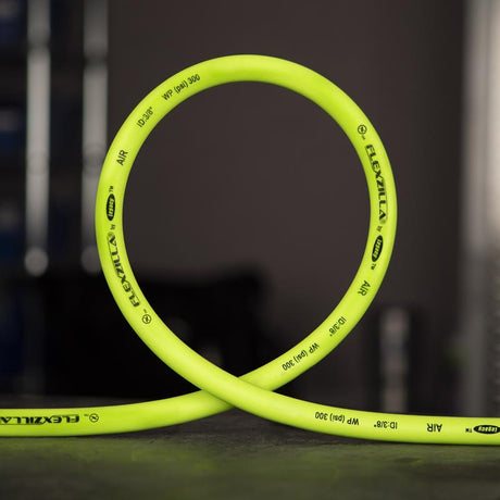 Legacy Flexzilla Pro 25 ft. L X 3/8 in. D Hybrid Polymer Air Hose 300 psi Zilla Green