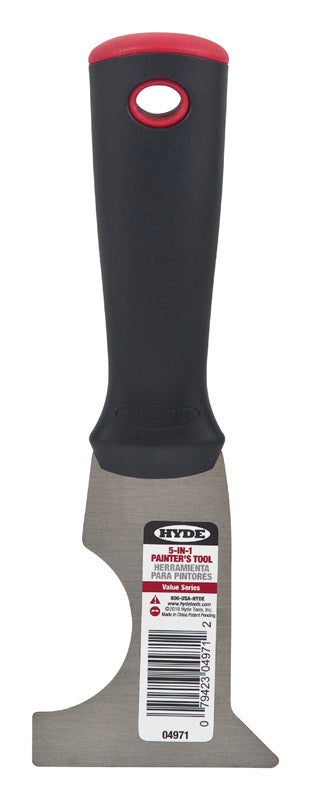 Hyde 2-1/2 in. W Carbon Steel 5-in-1 Painter's Tool, Pack of 5