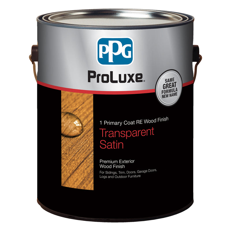 PPG Proluxe Cetol RE SIK41072/01 Wood Finish, Transparent, Butternut, Liquid, 1 gal, Can, Pack of 4