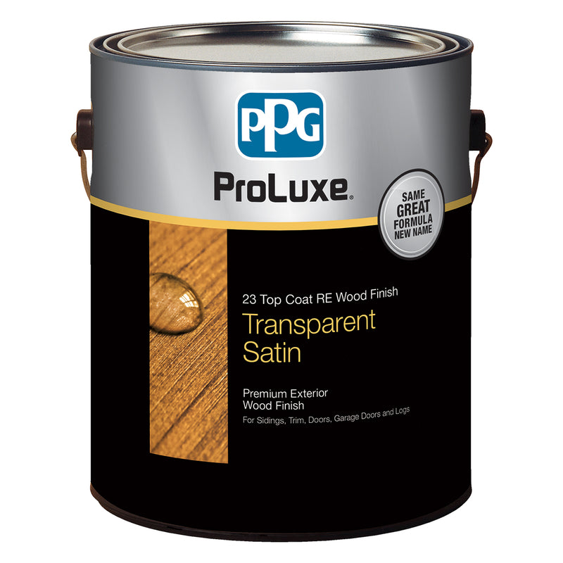 PPG Proluxe Cetol RE SIK43085/01 Wood Finish, Transparent, Teak, Liquid, 1 gal, Can, Pack of 4
