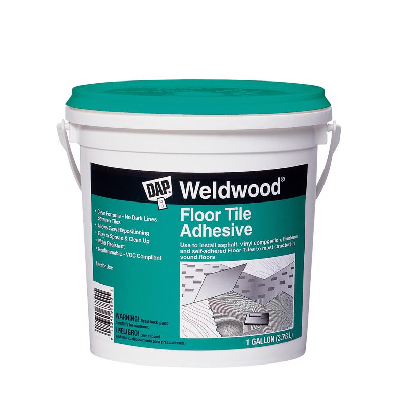 DAP Weldwood Floor Tile Adhesive 1 gal, Pack of 4