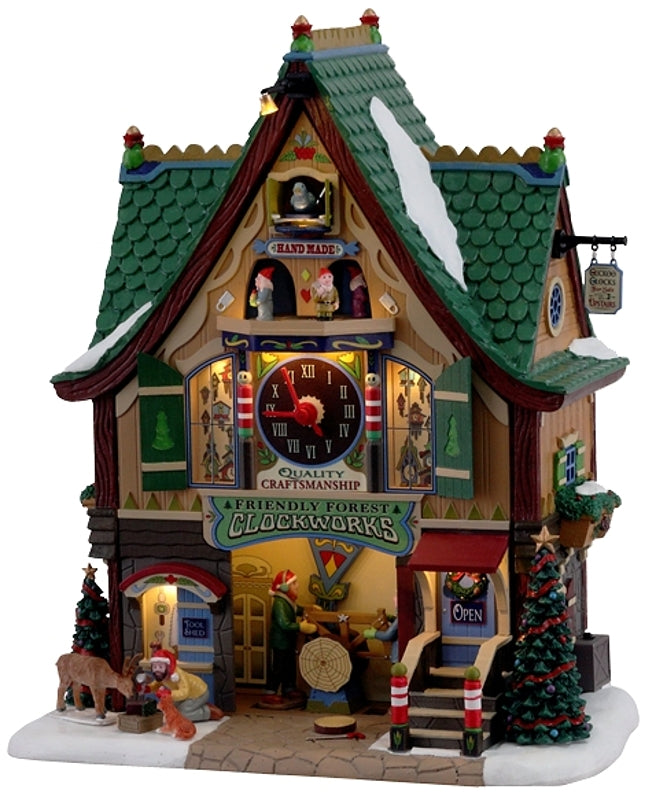 Lemax 15734 Friendly Forest Clockwork Figurine, 4.5 V