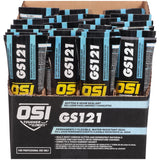 OSI GS121 White Synthetic Rubber Gutter and Seam Sealant 5 oz, Pack of 24