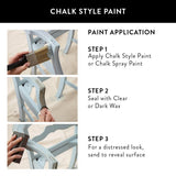 Magnolia Home by Joanna Gaines KILZ Flat Chalk Finish Tint Base Base 3 Furniture Paint Interior 1 qt, Pack of 6