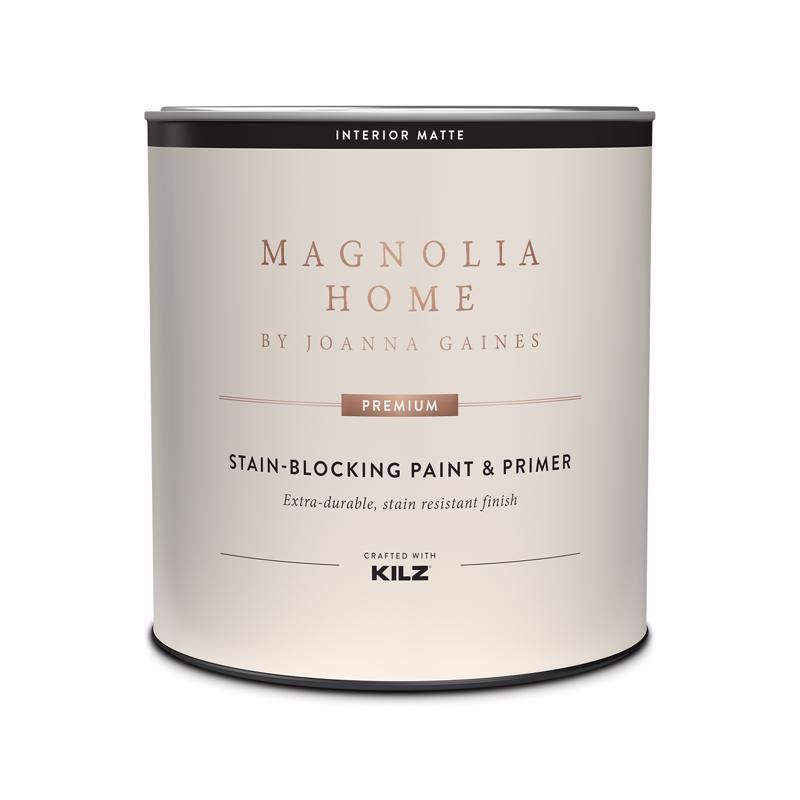 Magnolia Home by Joanna Gaines Matte Tint Base Base 3 Paint and Primer Interior 1 qt, Pack of 6