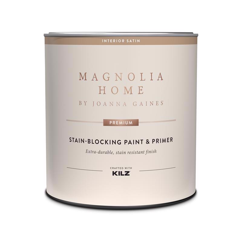 Magnolia Home by Joanna Gaines Satin Tint Base Base 1 Paint and Primer Interior 1 qt, Pack of 6