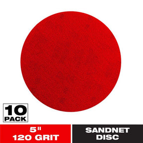 Diablo SandNet 5 in. Aluminum Oxide Hook and Lock Sanding Disc 120 Grit Fine 10 pk