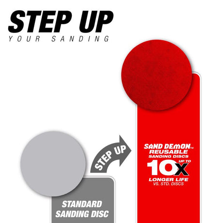 Diablo SandNet 5 in. Aluminum Oxide Hook and Lock Sanding Disc 400 Grit Super Fine 10 pk