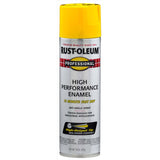Rust-Oleum Professional Gloss Safety Yellow Spray Paint 15 oz, Pack of 6