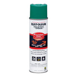 Rust-Oleum Industrial Choice System SB OSHA Safety Green Inverted Marking Paint 17 oz, Pack of 6