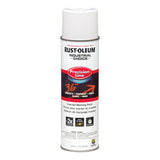 Rust-Oleum Industrial Choice White Inverted Marking Paint 17 oz, Pack of 6