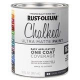 Rust-Oleum Chalked Ultra Matte Dark Tint Base Acrylic Chalk Paint 29 oz, Pack of 2