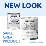 Rust-Oleum Chalked Ultra Matte Dark Tint Base Acrylic Chalk Paint 29 oz, Pack of 2