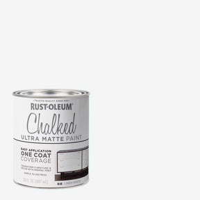 Rust-Oleum Chalked Ultra Matte Linen White Water-Based Acrylic Chalk Paint 30 oz, Pack of 2