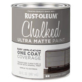 Rust-Oleum Chalked Ultra Matte Country Gray Water-Based Acrylic Chalk Paint 30 oz, Pack of 2