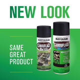 Rust-Oleum Specialty Flat Black Camouflage Spray Paint 12 oz