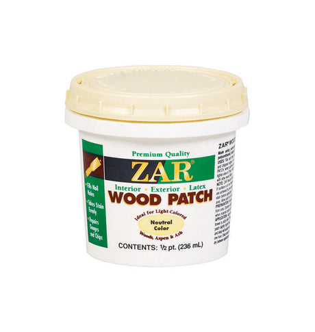 ZAR Neutral Latex Wood Patch 0.5 pt, Pack of 6