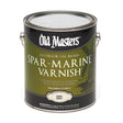 Old Masters Satin Clear Oil-Based Marine Spar Varnish 1 gal, Pack of 2
