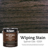 Old Masters Semi-Transparent Spanish Oak Oil-Based Wiping Stain 1 gal, Pack of 2