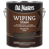Old Masters Semi-Transparent Spanish Oak Oil-Based Wiping Stain 1 gal, Pack of 2