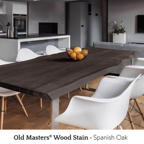 Old Masters Semi-Transparent Spanish Oak Oil-Based Wiping Stain 1 gal, Pack of 2
