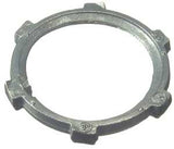 Halex 01925B Rigid Conduit Locknut, 2-1/2 in, Zinc, 25/BX