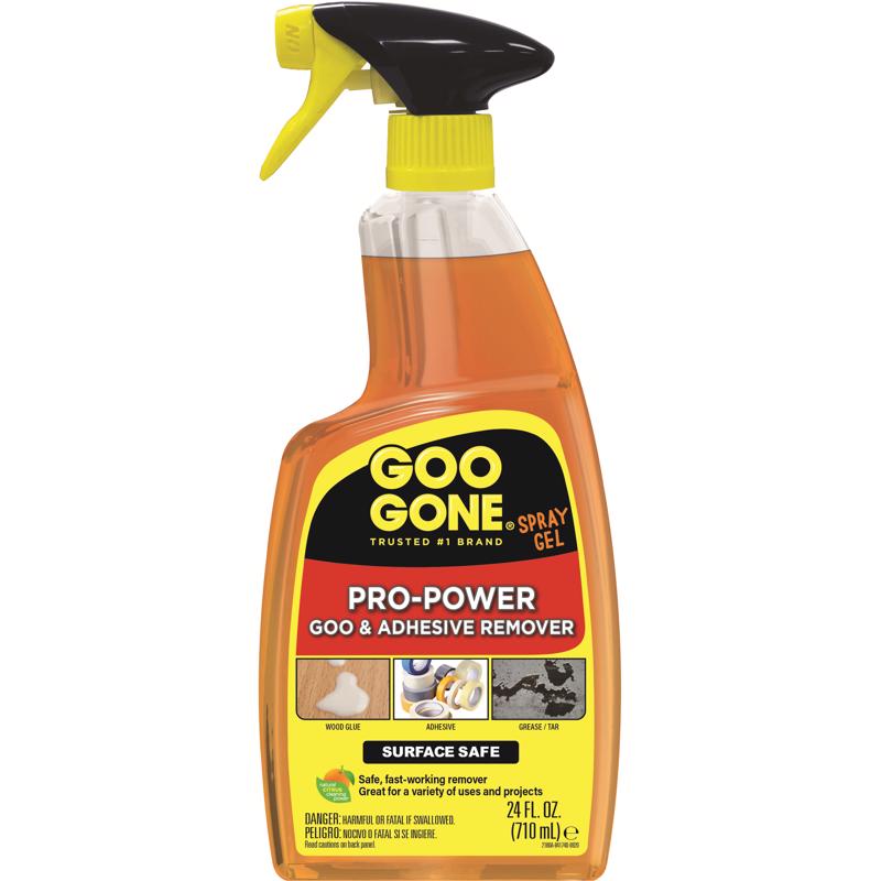Goo Gone Pro-Power Gel Adhesive Remover 24 oz, Pack of 4