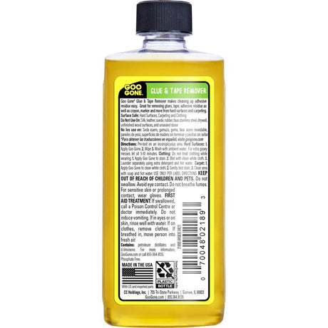 Goo Gone Liquid Adhesive Remover 4 oz, Pack of 6
