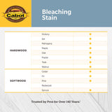Cabot Bleaching Stain Semi-Transparent Driftwood Gray Water-Based Acrylic Bleaching Stain 5 gal