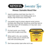Minwax Stainable Natural Wood Filler 16 oz