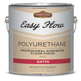 Sampson Easy Flow Satin Clear Hardwood Floor Finish 1 gal, Pack of 4