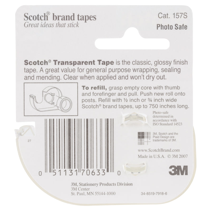 Scotch 3/4 in. W X 300 in. L Tape, Pack of 8