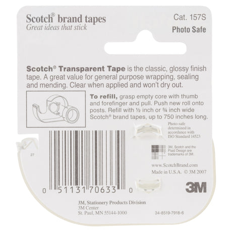 Scotch 3/4 in. W X 300 in. L Tape, Pack of 8