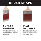 Bestt Liebco Master 4 in. Flat Trim Paint Brush