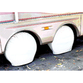ADCO Polar White Vinyl Tyre Gards (2 Per Pack)