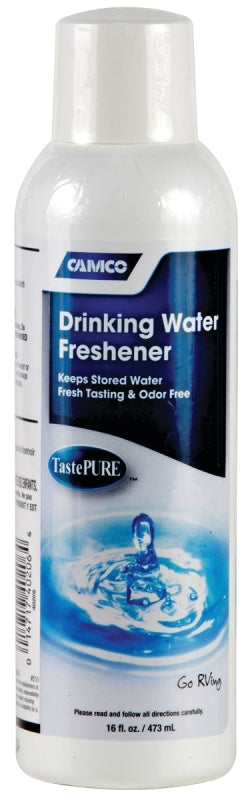 Camco USA 40206 Drinking Water Freshener, 16 oz Bottle, Liquid, Chlorine
