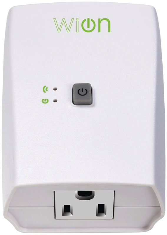 CCI 50050 Wi-Fi Outlet, 15 A, 125 V, White