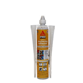 Sika Pro Select Super Strength Gray Anchoring Adhesive 10.1 oz, Pack of 12