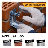 Sika Pro Select Super Strength Gray Anchoring Adhesive 10.1 oz, Pack of 12