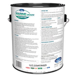 Seal Once Marine Grade Flat Clear Fully-Transparent Water-Based Premium Wood Sealer 1 gal, Pack of 4