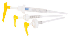 West System 300 Pumps Extra Strength Polypropylene Yellow/White Pump Set 3 pk