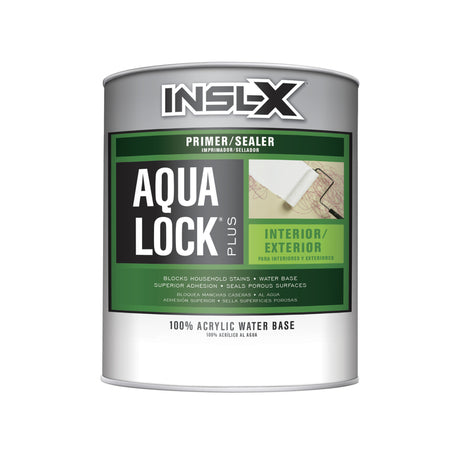 Insl-X Aqua Lock Deep Tint Water-Based Acrylic Primer and Sealer 1 qt, Pack of 4