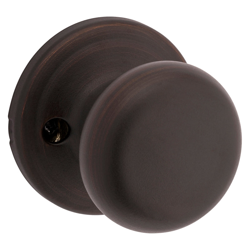 Kwikset Signature Series 788J 11PCP Dummy Knob, Juno Design, Venetian Bronze, Residential, 1-3/4 to 1-3/8 in Thick Door