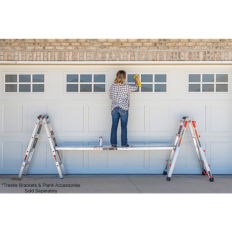 Little Giant Ladder Systems Aluminum Trestle Brackets 2 pk