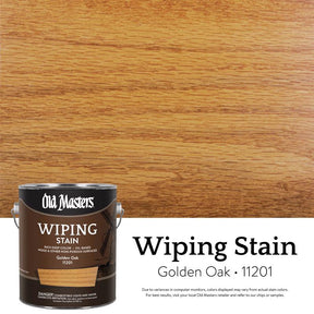 Old Masters Semi-Transparent Golden Oak Oil-Based Wiping Stain 1 gal, Pack of 2