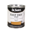 Old Masters Professional Semi-Transparent Satin Golden Oak Oil-Based Alkyd Fast Dry Wood Stain 1 qt, Pack of 4