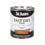 Old Masters Professional Semi-Transparent Dark Mahogany Oil-Based Alkyd Fast Dry Wood Stain 1 qt, Pack of 4