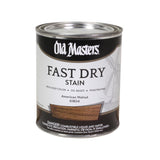 Old Masters Professional Semi-Transparent American Walnut Oil-Based Alkyd Fast Dry Wood Stain 1 qt, Pack of 4