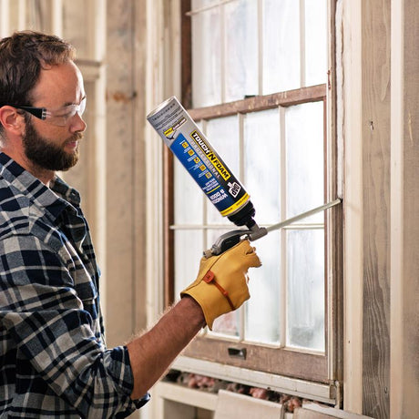 DAP Touch 'n Foam Professional Series 7565002010 Window & Door Foam Sealant, White, 20 oz Can, Pack of 12